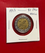 1993 5 Peso Mexiko Münze -