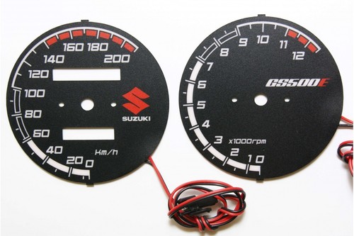 Suzuki 500 glow gauge - gs,