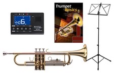 Super SET Bb Trompete gold mit