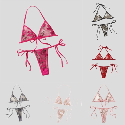 Frauen set transparent - bh,