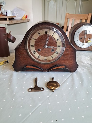 Vintage haller kaminuhr - haller,