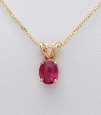 0.60 Karat Natürlich Rot