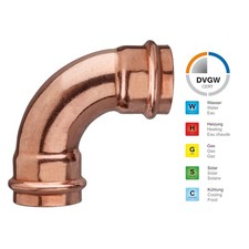 Kupfer Kombi Press Fitting