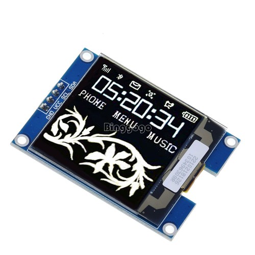 Inch 128x128 oled shield - inch,