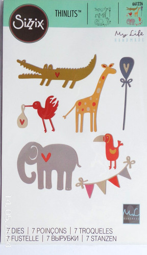 Sizzix thinlits stanzformen - thinlits,