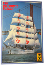 Segelschiff Sagres Puzzle 240 Teile FX Schmid Schiff Meer Retro Originalverpackt