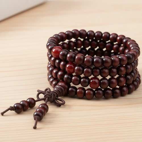 Mala kette 108 perlen - 108, |