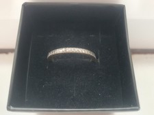 PANDORA Ring, Bandring, Sterling Silber, Cubic Zirkonia -NEUWERTIG-