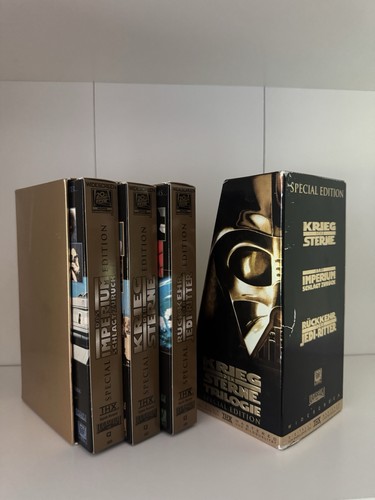 Star wars trilogie vhs limited - wars,