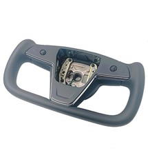 Tesla Yoke Lenkrad neu bezogen