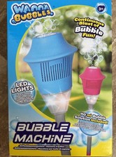 Seifenblasen Maschine blau