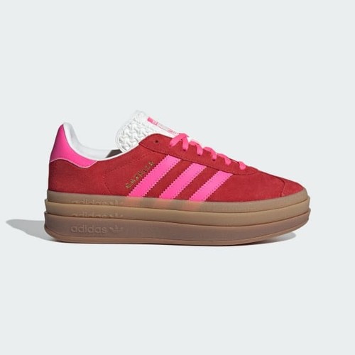 Adidas gazelle bold red lucid - red,