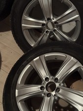 Vier Winterkompletträder (Reifen + Felgen) für Mercedes für GLC, 235/60, 18Zoll