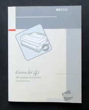 Original  Anleitung Drucker  HP Laserjet 4 L deutsch Benutzerhandbuch *wie neu  