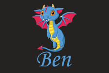 Fahne Flagge lustiger Drache