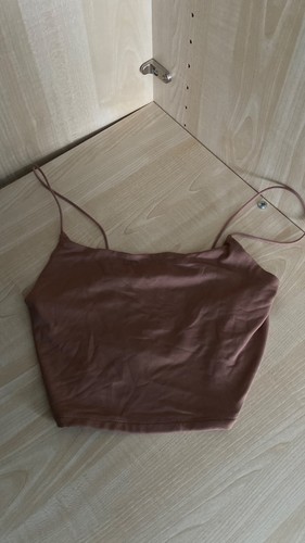Bershka crop top spaghetti - crop,