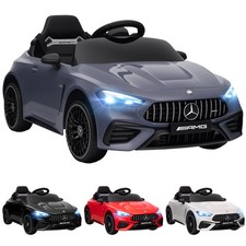 Kinder Elektroauto 2 x 12V Kinderauto mit Musik, MP3, Sanftem Start/Stopp