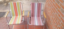 DDR Campingstühle, 2er Set
