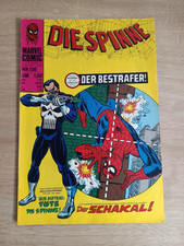 DIE SPINNE Nr. 130 - DER BESTRAFER Williams 1979 COMIC HEFT THE PUNISHER RAR Z1