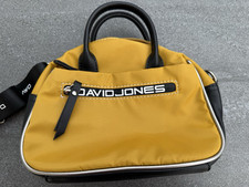 Damen-Handtasche neu gelb-schwarz von David Jones