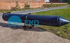 PE-HD Ponton 630mm mit Spitze