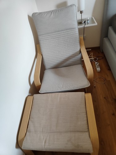 Ikea sessel mit hocker - ikea,