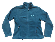 Jack Wolkskin Damen Fleecejacke mit Reißsverschluss - jadegrün - Gr. M (40)