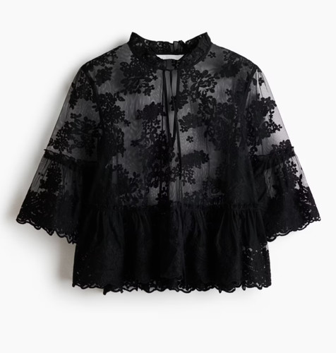Spitze bluse shirt - bluse, top