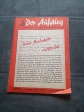 Der Aufstieg - Graphologie