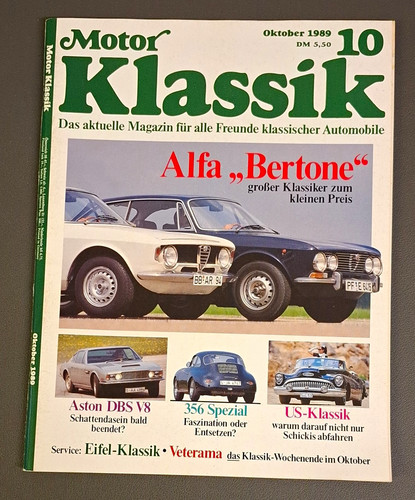 Motor klassik 1989 alfa - klassik, 10/1989,