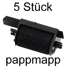 5 Farbrollen IR-40 schwarz Gr.744 für Rechner und Kassen Inkroller IR40 Farbband