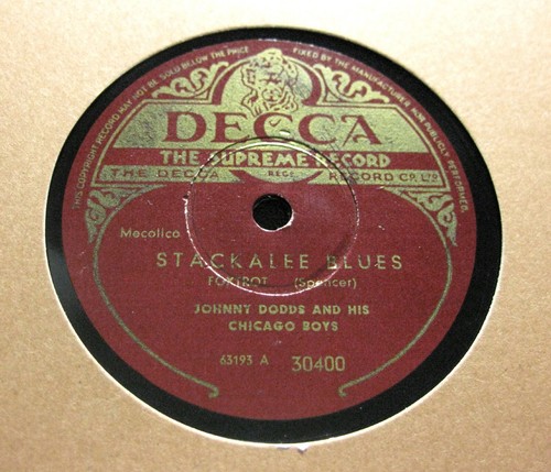 Johnny dodds stackalee blues - johnny,
