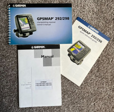 Garmin GPSMAP 292/298 Handbücher – Bedienungsanleitung DK + Quick Guide + Manual