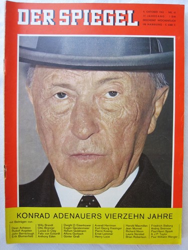 Der spiegel heft 41 1963 - nr., 41/1963