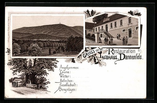 Lithographie dannenfels - lithographie,