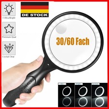 Große 33LED Handlupe mit