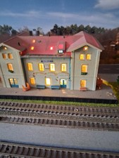 Kibri Bahnhof Spur N Beleuchtet