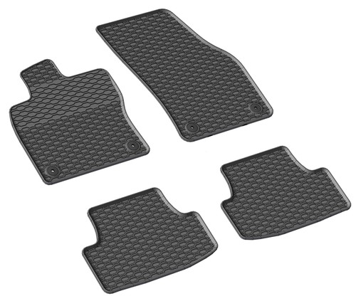 Gummifußmatten set für audi - für,