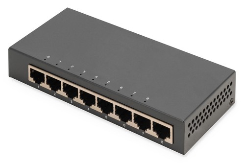 Digitus port gigabit - 8-port,