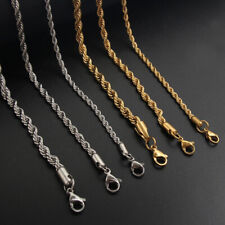 Edelstahl Kordelkette