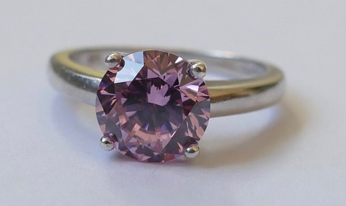 Ring rosafarbener stein 925 - ring,