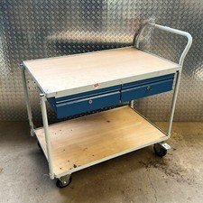 Fetra Tischwagen mit 2 Schubladen 610x1120x820mm