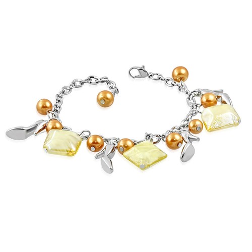 Bettelarmband mit goldenen