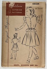 1940's Vintage Sewing Pattern
