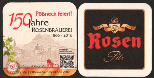 Bierdeckel 2016 150 - , jahre