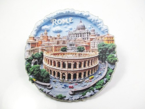 Rom foto magnet acryl - rom,