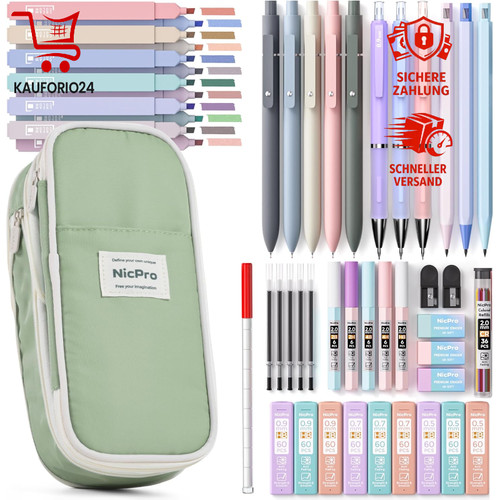 Schulsachen set teilig mit - schulsachen,