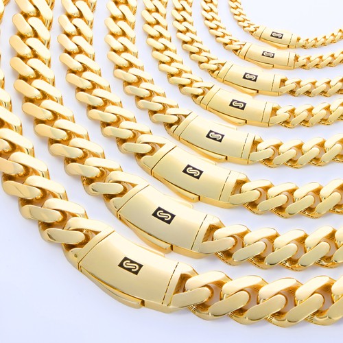 14k gelbgold miami cuban royal - 14k,