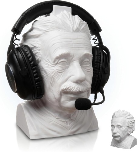 Einstein kopfhörerhalter - einstein,