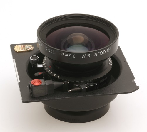 Nikon nikkor 5 75 mm - nikkor-sw, 1:4,5/75